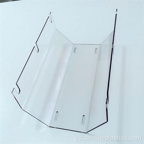 Hoja de toldo de ventana dura de poliarbonato de 6.0 mm personalizada